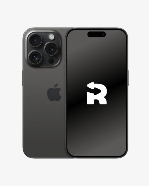 Refurbished iPhone 15 Pro 256GB Titane Noir