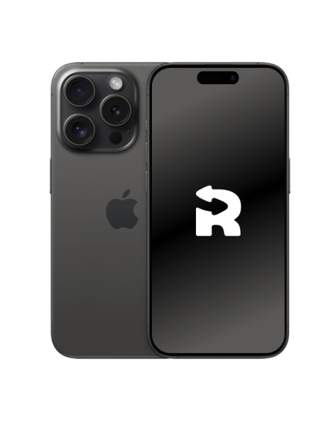 Refurbished iPhone 15 Pro 128GB Titane Noir