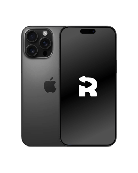 Refurbished iPhone 16 Pro Max 256GB Titane Noir