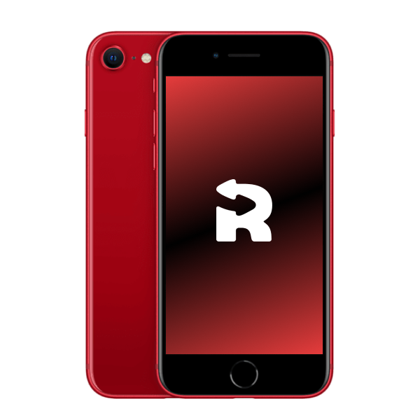 Refurbished iPhone SE 128GB Rouge (2022) | Câble et chargeur exclusifs