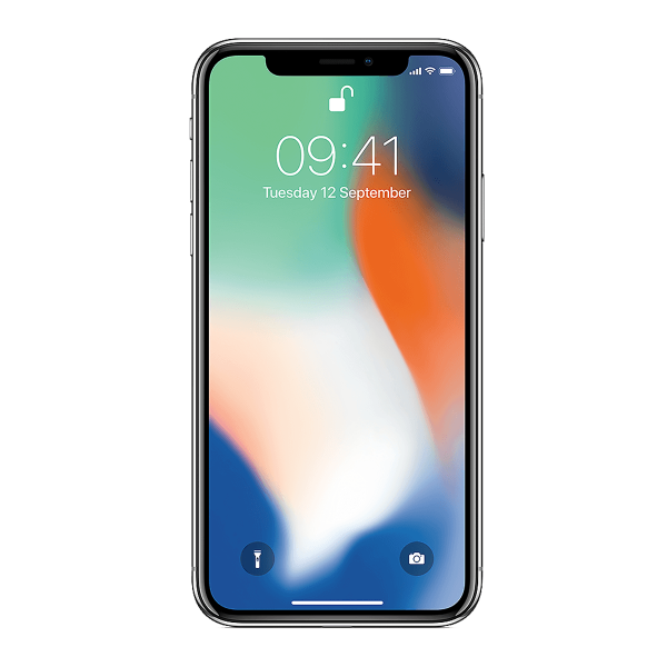 Refurbished iPhone X 256GB Argent