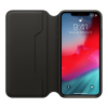 iPhone XS Max Leather Folio - Noir