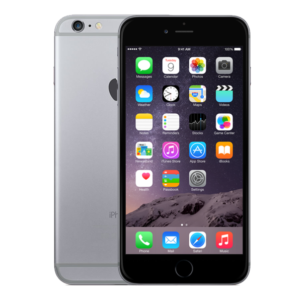 Refurbished iPhone 6 Plus 64GB Noir/Gris Espace