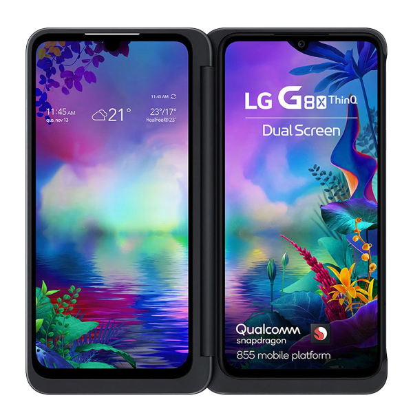 Refurbished LG G8x ThinQ | 128GB | Noir