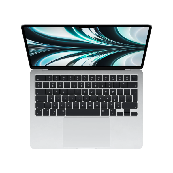 MacBook Air 13-inch | Apple M2 8-Core | 512 GB SSD | 8 GB RAM | Argent (2022) | Qwerty/Azerty/Qwertz