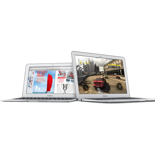 MacBook Air 13-inch | Core i5 1.3 GHz | 128 GB SSD | 4 GB RAM | Argent (Mi 2013) | Qwerty