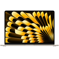 Macbook Air 15-inch | Apple M3 8-core | 256 GB SSD | 8 GB RAM | Lumière Stellaire (2024) | 10-core GPU | Qwerty