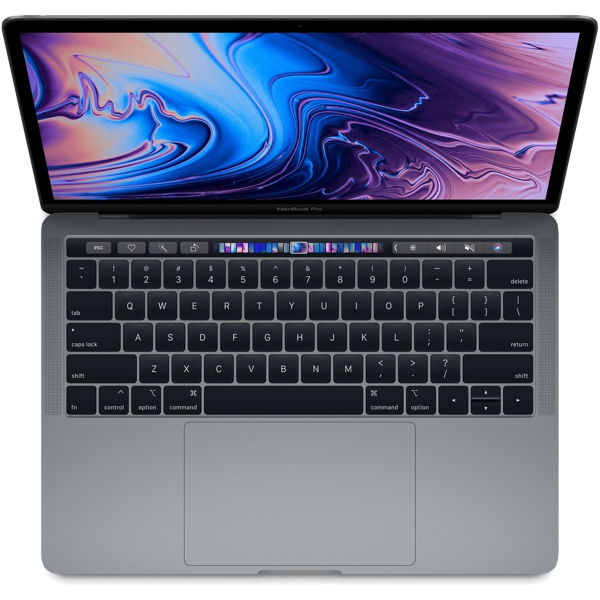 MacBook Pro 13-inch | Touch Bar | Core i5 2.4 GHz | 256 GB SSD | 8 GB RAM | Gris sidéral (2018) | Qwerty