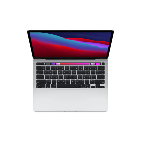 MacBook Pro 13 pouces | Apple M1 3,2 GHz | 256GB SSD | 8GB RAM | Argent (2020) | Qwerty