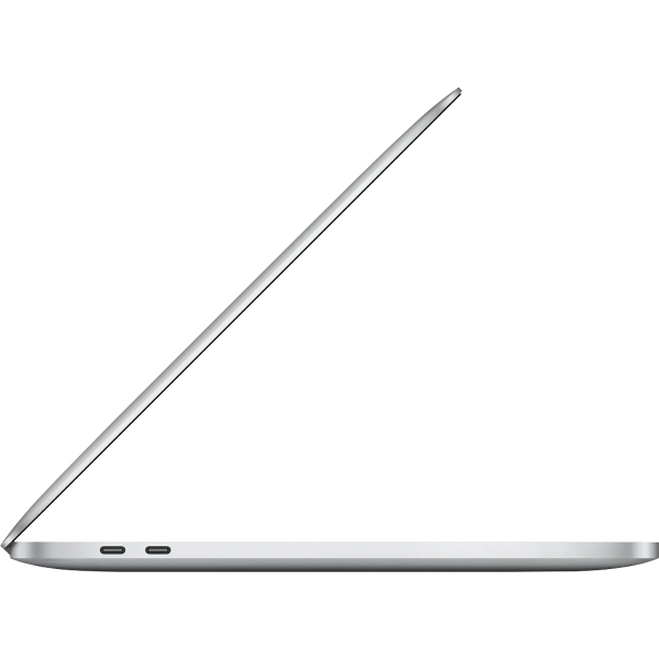 Macbook Pro 13-inch | Apple M1 3.2 GHz | 512 GB SSD | 8 GB RAM | Argent (2020) | 8-core GPU | Qwerty/Azerty/Qwertz