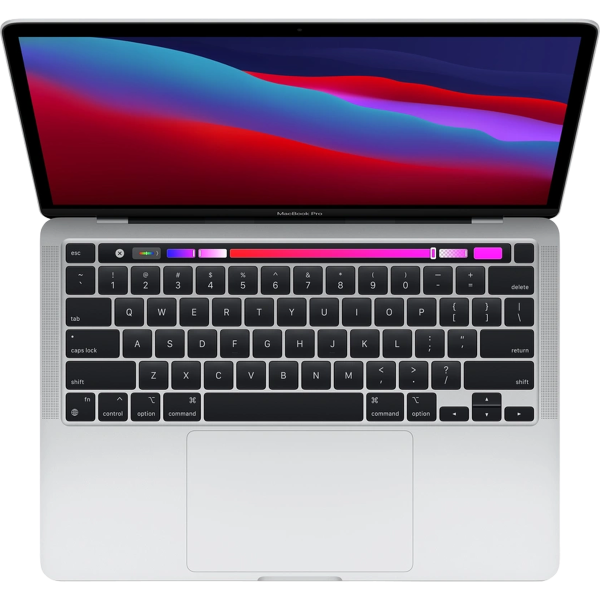 Macbook Pro 13-inch | Touch Bar | Core i5 1.4 GHz | 256 GB SSD | 8 GB RAM | Argent (2020) | Qwerty/Azerty/Qwertz