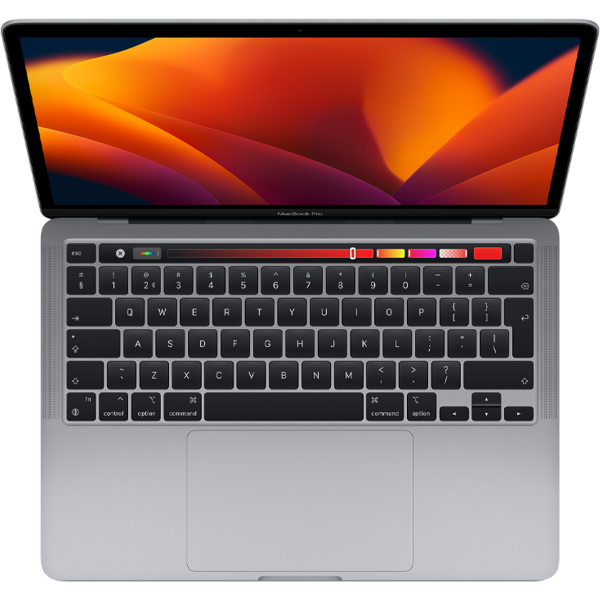 MacBook Pro 13-inch | Apple M2 8-core | 512 GB SSD | 16 GB RAM | Gris sideral (2022) | 24-Core GPU | Qwerty/Azerty/Qwertz