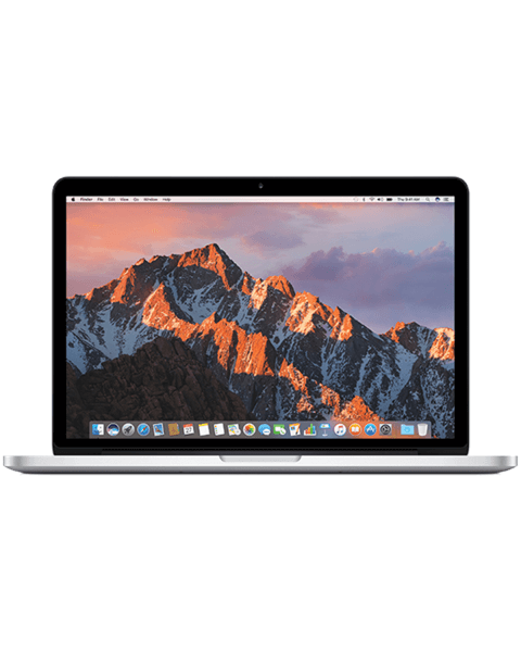 Macbook Pro 13-inch | Core i5 2.9 GHz | 1 TB SSD | 8 GB RAM | Zilver (Early 2015) | Qwerty