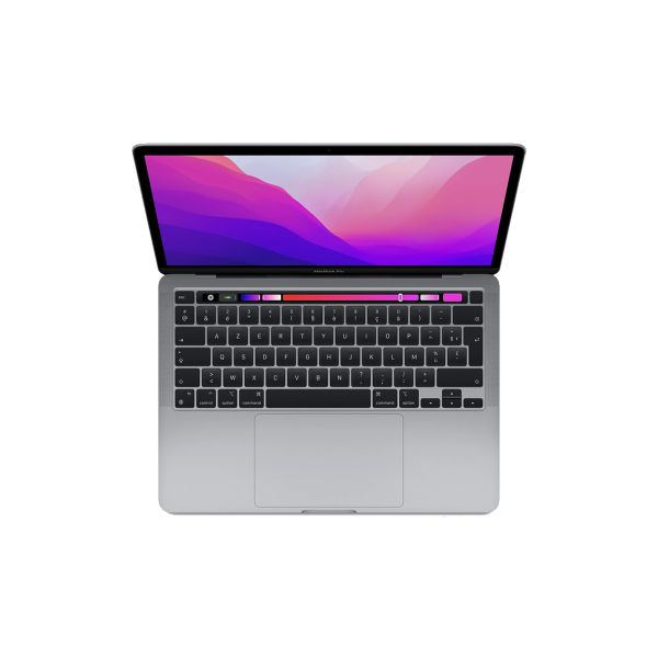 MacBook Pro 13-inch | Touch Bar | Apple M2 8-core | 256 GB SSD | 8 GB RAM | Gris sideral (2022) | Qwerty