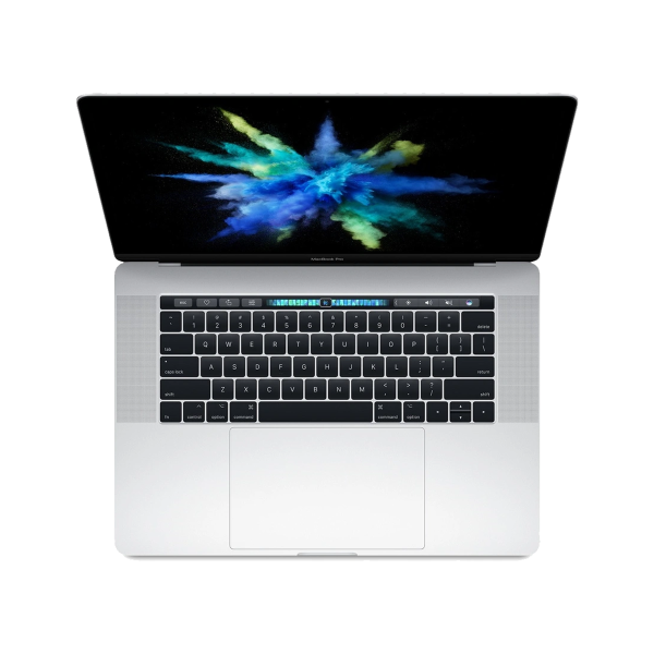 Macbook Pro 15-inch | Touch Bar | Core i7 3.1 GHz | 256 GB SSD | 16 GB RAM | Argent (2017) | Qwerty