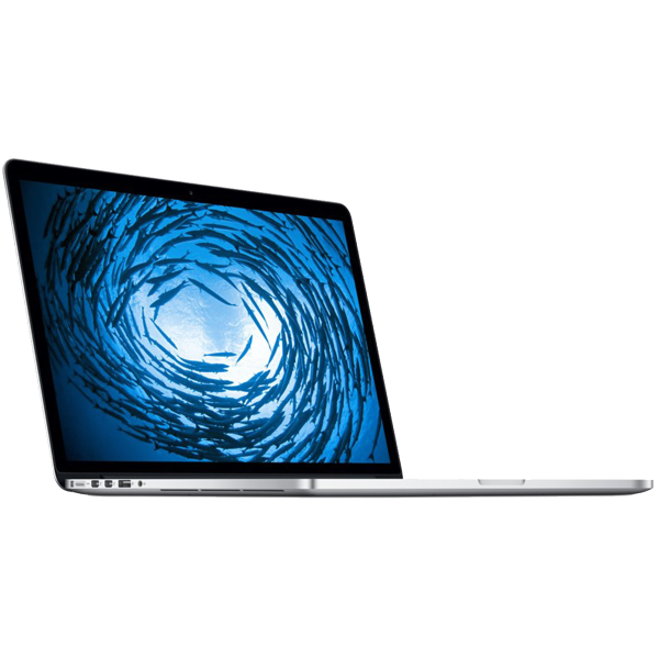 MacBook Pro 15-inch | Core i7 2.0 GHz | 256 GB SSD | 8 GB RAM | Argent (Fin 2013) | Azerty