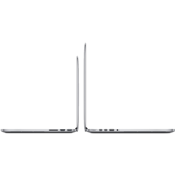 MacBook Pro 15-inch | Core i7 2.0 GHz | 256 GB SSD | 8 GB RAM | Argent (Fin 2013) | Retina | Qwerty