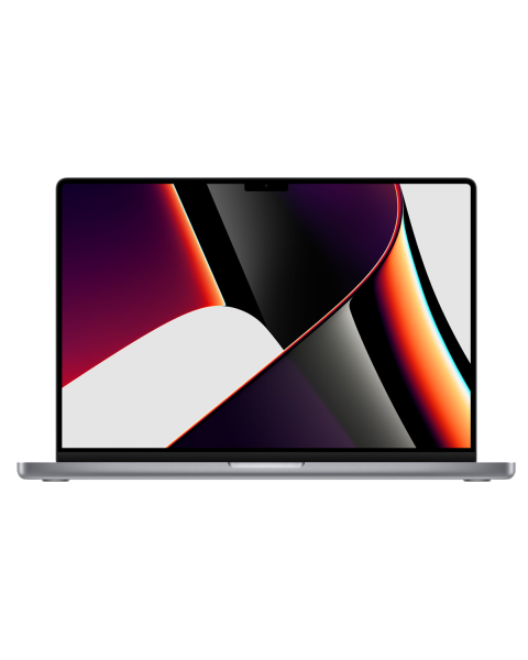 Macbook Pro 16-inch | Apple M1 Pro 10-core | 512 GB SSD | 16 GB RAM | Spacegrijs (2021) | Retina | 16-core GPU | Azerty