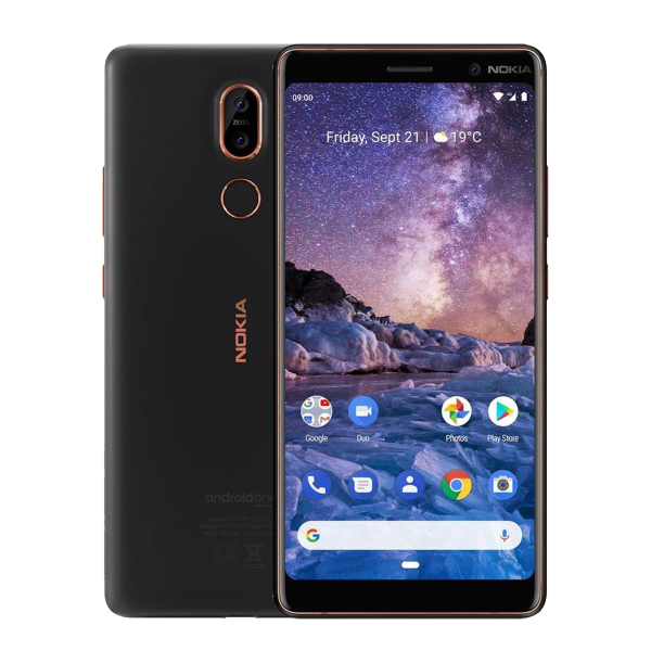 Refurbished Nokia 7 Plus | 64GB | Noir