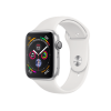 Apple Watch Series 4 | 44mm | Aluminium Argent | Bracelet Sport Blanc | GPS | WiFi