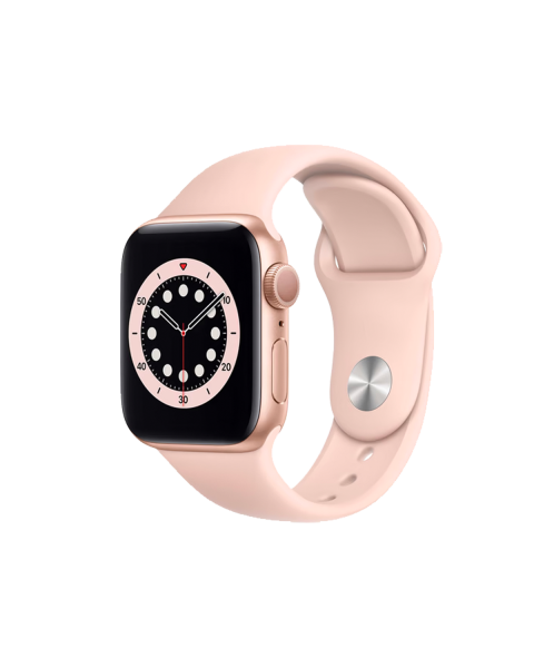 Apple Watch Series 6 | 40mm | Aluminium Or | Bracelet Sport Rose | GPS | WiFi + 4G