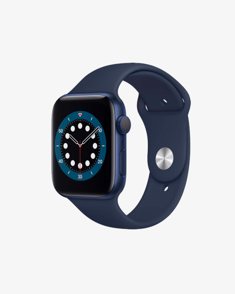 Apple Watch Series 6 | 44mm | Aluminium Bleu | Bracelet Sport Bleu | GPS | WiFi