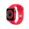 Refurbished Apple Watch Serie 6 | 44mm | Aluminium Rouge | Bracelet Sport Rouge | GPS | WiFi + 4G