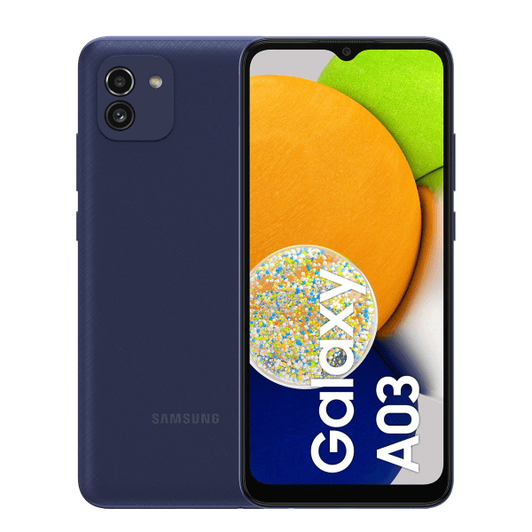 Refurbished Samsung Galaxy A03 64GB Bleu | Dual