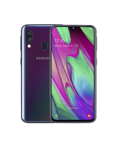 Refurbished Samsung Galaxy A40 64GB Noir