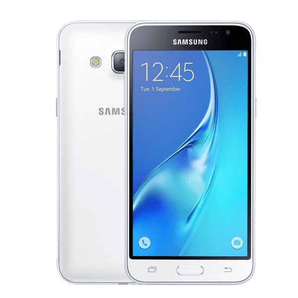 Refurbished Samsung Galaxy J3 8GB Blanc (2016)