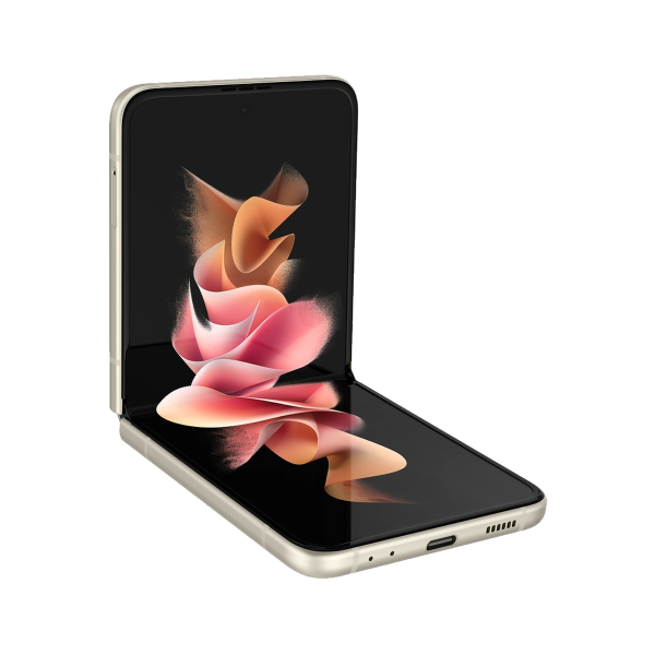 Refurbished Samsung Galaxy Z Flip3 256GB Crème | 5G