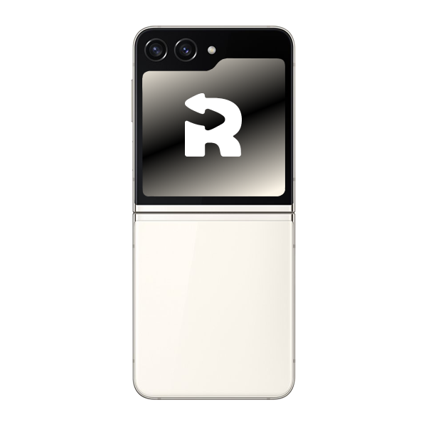 Refurbished Samsung Galaxy Z Flip5 256GB Crème | 5G