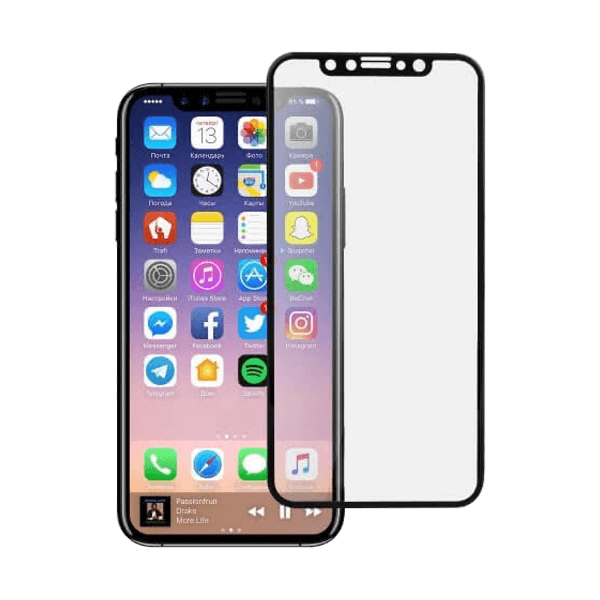 Full Cover Protecteur d'écran en verre pour iPhone 15 Pro Max