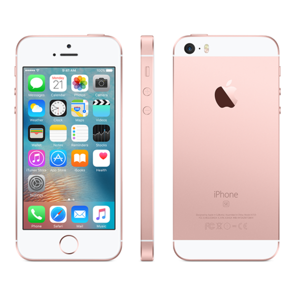 Refurbished iPhone SE 128GB Or Rose