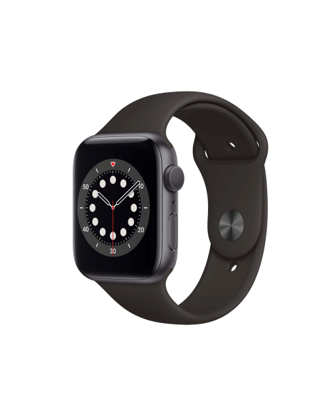 Refurbished Apple Watch series 6 44mm | Aluminium Gris sidéral | Noir bracelet