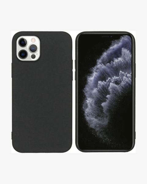 Coque en silicone pour iPhone 12 Pro | Noir