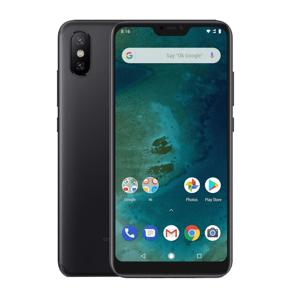 Refurbished Xiaomi Mi A2 | 64GB | Noir | Dual