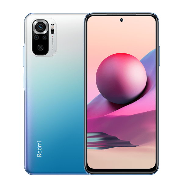 Refurbished Xiaomi Redmi Note 10s | 128GB | Bleu