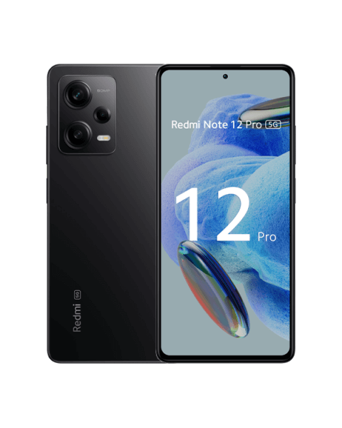 Refurbished Xiaomi Redmi Note 12 Pro | 128GB | Noir | 5G