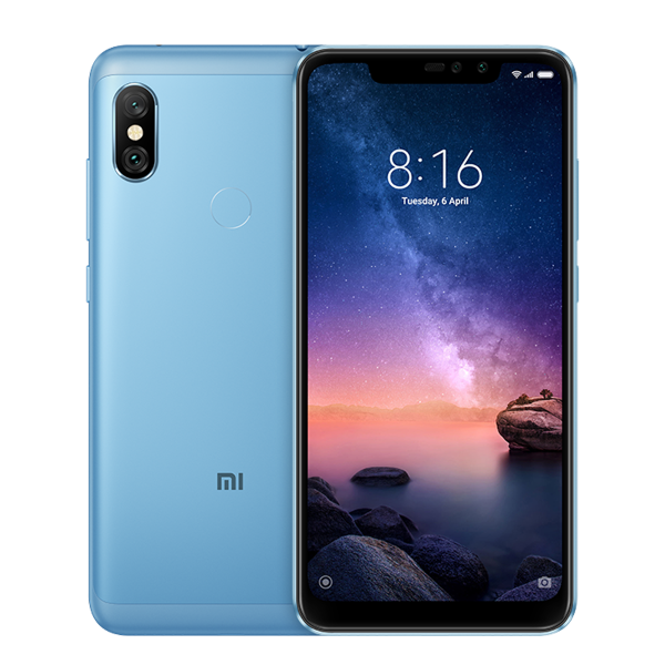 Refurbished Xiaomi Redmi Note 6 Pro | 64GB | Bleu | Dual