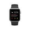 Refurbished Apple Watch Series 2 Boîtier en aluminium de 42 mm Argent avec bracelet sport noir