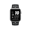 Refurbished Apple Watch Series 2 Boîtier en aluminium de 42 mm Argent avec bracelet sport noir