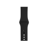 Refurbished Apple Watch Series 2 Boîtier en aluminium de 42 mm Gris espace avec bracelet sport noir