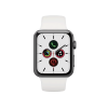 Refurbished Apple Watch Serie 8 | 45mm | Aluminium Case Gris sid&eacute;ral | Bracelet Sport Blanc | GPS | WiFi + 4G