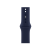 Refurbished Apple Watch Serie 6 | 44mm | Stainless Argent | Bracelet Sport Minuit Bleu | GPS | WiFi + 4G