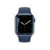 Apple Watch Series 7 | 41mm | Aluminium Case Blauw | Blauw sportbandje | GPS | WiFi + 4G