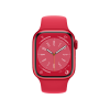 Refurbished Apple Watch Serie 8 | 41mm | Aluminium Rouge | Bracelet Sport Rouge | GPS | WiFi