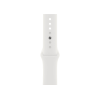 Refurbished Apple Watch Serie 8 | 45mm | Aluminium Argent | Bracelet Sport Blanc | GPS | WiFi + 4G