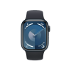 Refurbished Apple Watch Serie 9 | 41mm | Aluminium Minuit | Bracelet Sport Minuit S/M | GPS | WiFi + 4G