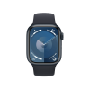 Refurbished Apple Watch Serie 9 | 41mm | Aluminium Minuit | Bracelet Sport Minuit M/L | GPS | WiFi